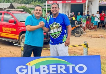 Deputado Gilberto Lira participa e incentiva o Projeto Esporte na Comunidade realizado pelo Vereador Menandro