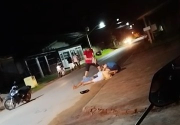 Briga na madrugada desta segunda em Sena Madureira termina com homem agredido violentamente