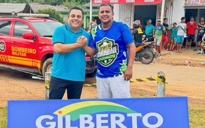 Deputado Gilberto Lira participa e incentiva o Projeto Esporte na Comunidade realizado pelo Vereador Menandro