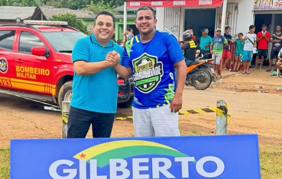 Deputado Gilberto Lira participa e incentiva o Projeto Esporte na Comunidade realizado pelo Vereador Menandro